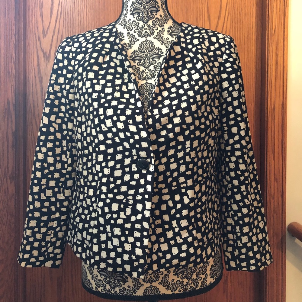 Black and Tan Blazer | The Limited | Size S